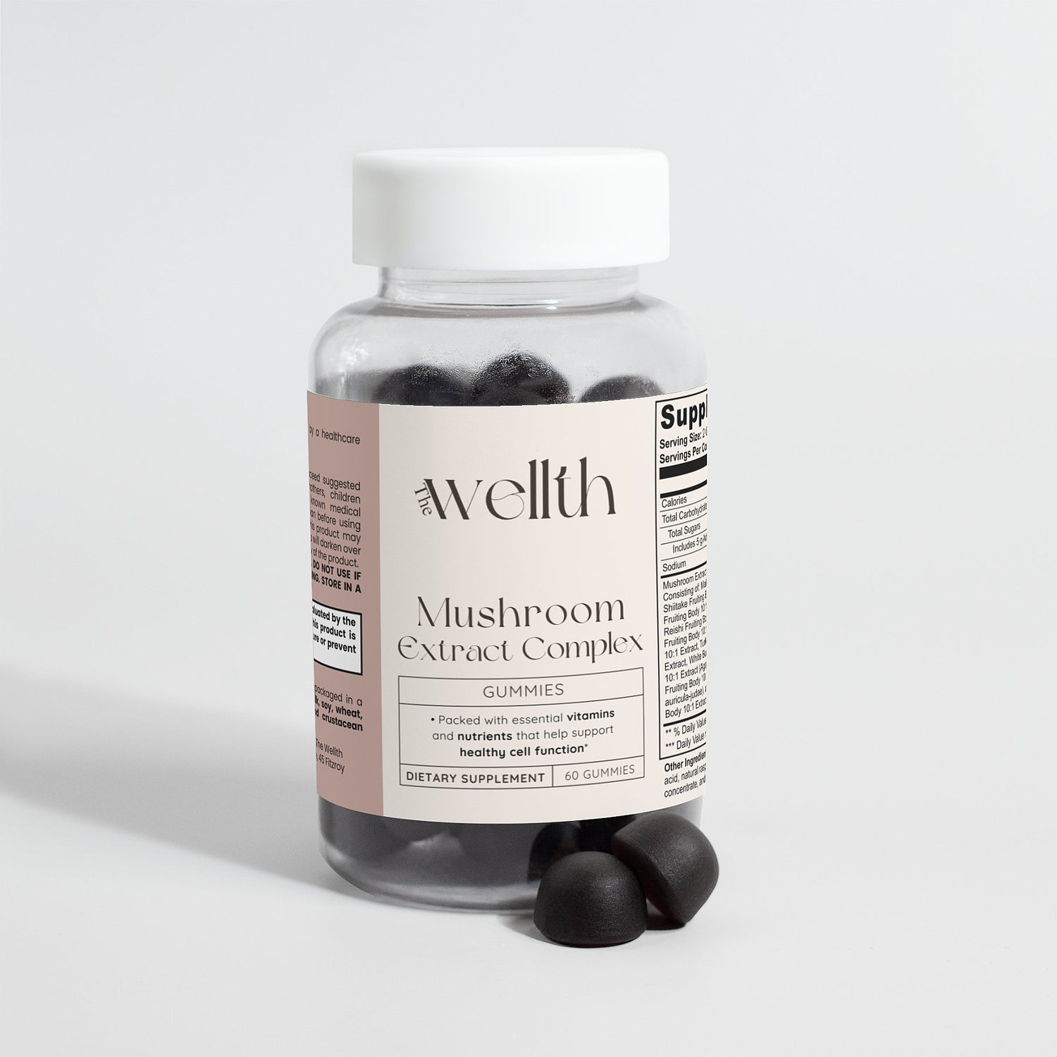Raspberry Flavoured Mushroom Extract Complex