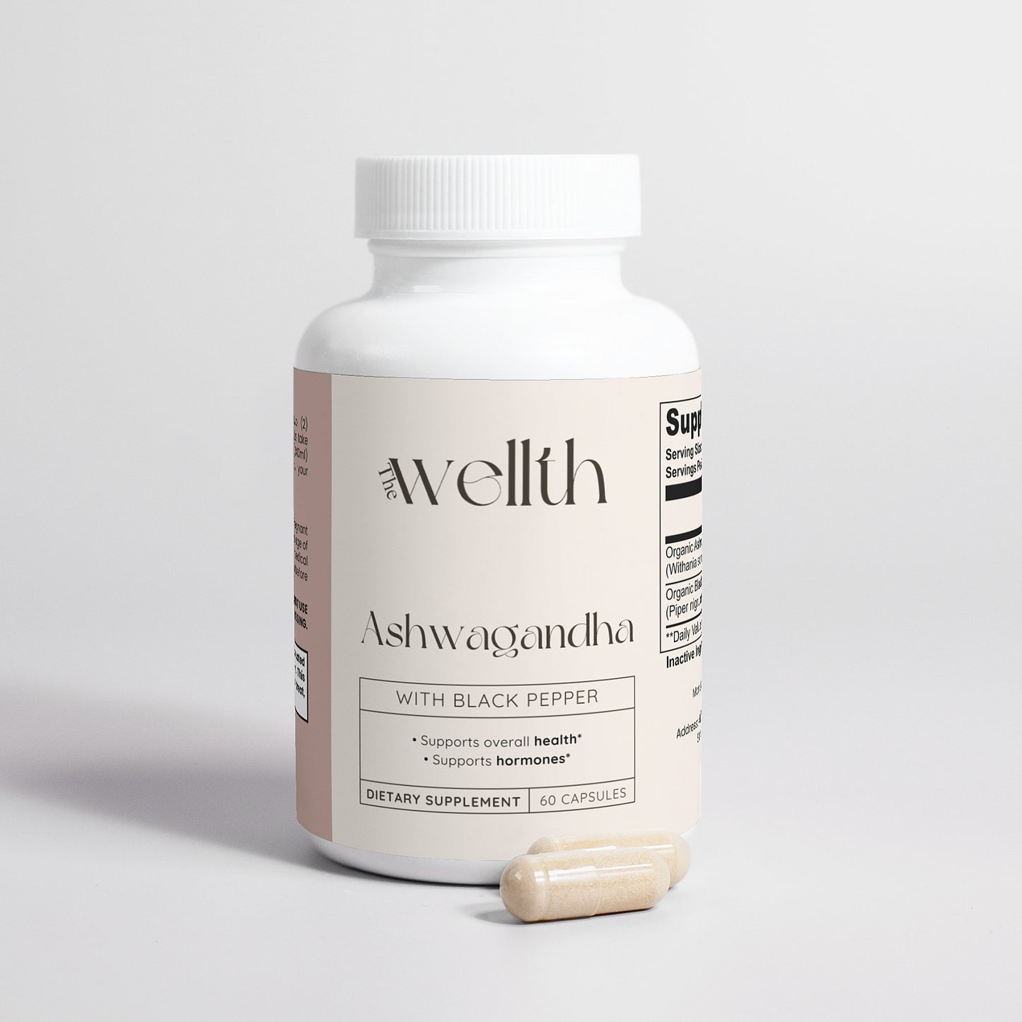 The Wellth Ashwagandha Pills for ADHD Relief, Natural Help for Best Sleep and Reduced Cortisol | WeAreTheWellth