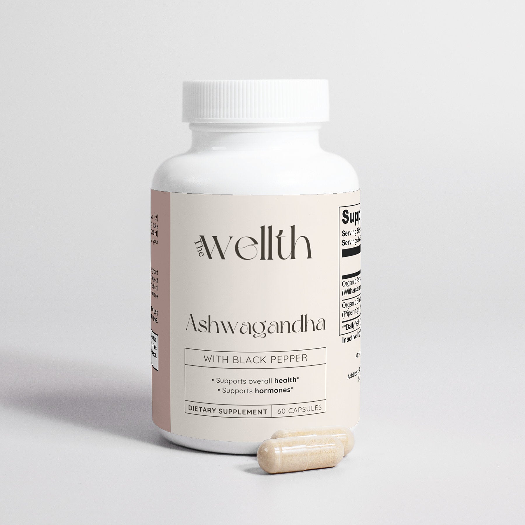The Wellth Ashwagandha Pills for ADHD Relief, Natural Help for Best Sleep and Reduced Cortisol | WeAreTheWellth